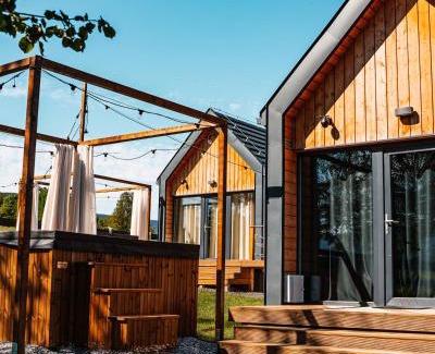 Stronie Slaskie House | Sarnia Łąka Domek 2 z Prywatnym Jacuzzi