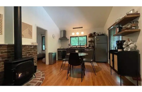 Locust Lake Village House | Saturdays Cabin, Hot Tub, Hammock, Gas Firepit