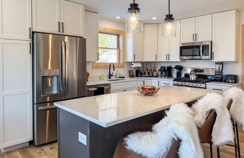 Sunday River Area House | Sauna, Hot Tub, Game Room & Mountain Views