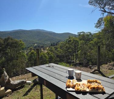 Chum Creek House | Savvanah Farmstay family friendly home with stunning views and spa