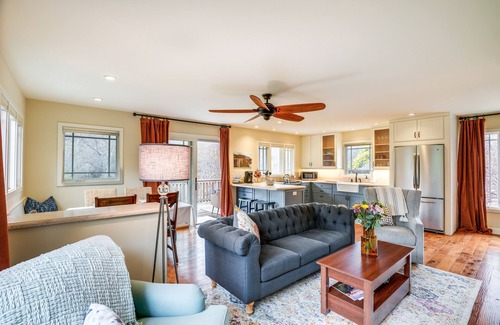 Carmel House | Scenic Carmel Valley Home w/Deck: Steps to River!
