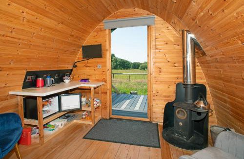 Glandyfi Ski Chalet | Scenic Pet Friendly Pod in Talybont Aberystwyth