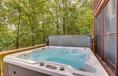 Ranger House | Scenic Talking Rock Creek Resort Home with Hot Tub
