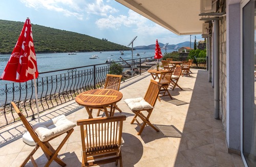 Bigovo Apartment | Sea View Studio With Terrace & Free Parking