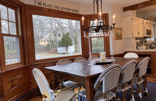 Kennebunkport House | SeaBiscuit-Ocean Views, Fabulous Deck & Great Room, Walk to Beach, CHARMING!