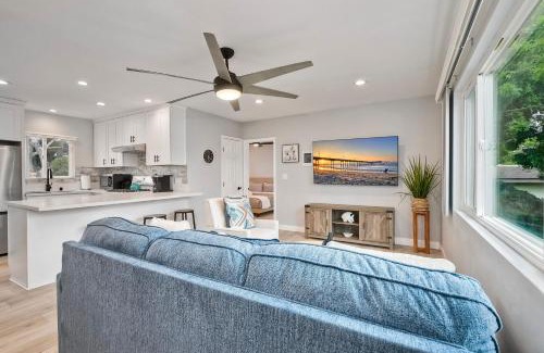 Carlsbad Village Apartment | Seabreeze 1BR, Walk to Sand, Pet Friendly, Parking, Fire Pit Access