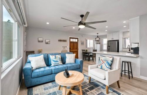 Carlsbad Village Apartment | Seabreeze 1BR, Walk to Sand, Pet Friendly, Parking, Fire Pit Access