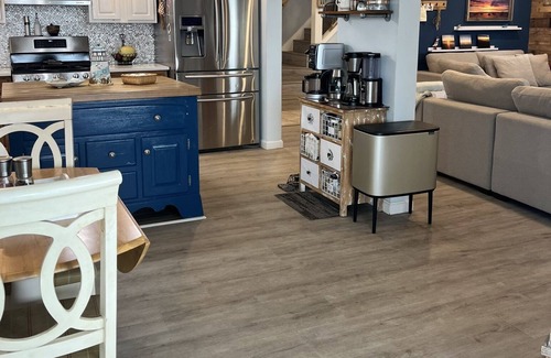 Seabrook House | Seabrook Beach waterfront harbor home Stunning views-dog friendly