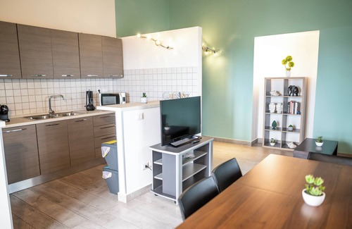 Patti Apartment | Seaside Residence with Aeolian Islands View – Pool, Gym & WiFi – Apt LIPARI