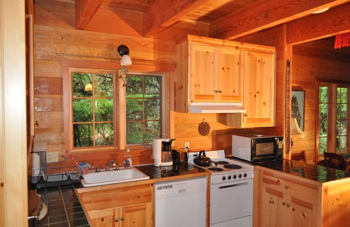 McKenzie Bridge Cabin | Secluded Cabin on Horse Creek, Outdoor Camp Kitchen, Sauna & Bathouse