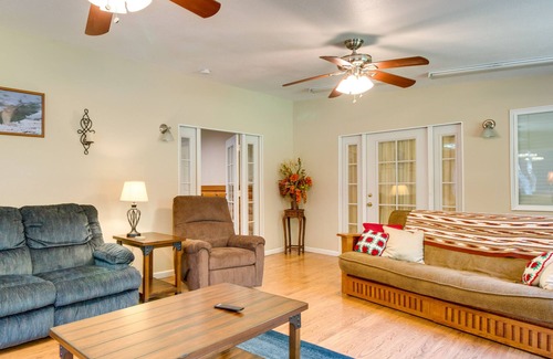 Diamond City House | Secluded Diamond City Home w/ Fire Pit!