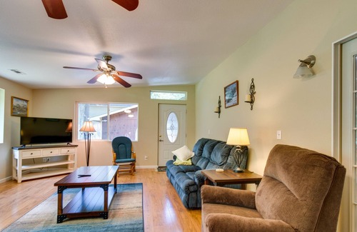 Diamond City House | Secluded Diamond City Home w/ Fire Pit!