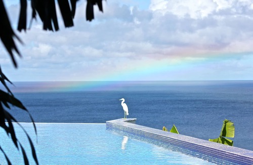 Oualie Bay Villa | Secluded, exclusive, totally private luxury villa overlooking the prettiest bay.