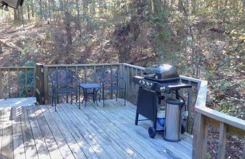 Jones Mills House | Secluded Home with Mini Waterfall and a Creek in Hot Springs