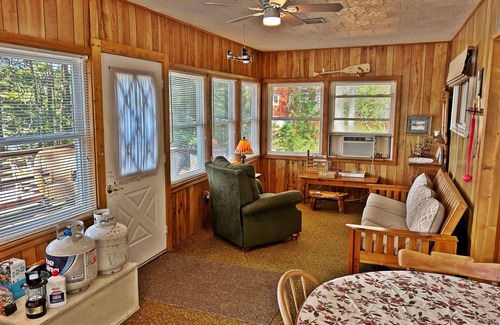 Tomahawk Cottage | Secluded Lakefront Cabin with Private Deck, Lake Views & Firepit - Dog-Friendly