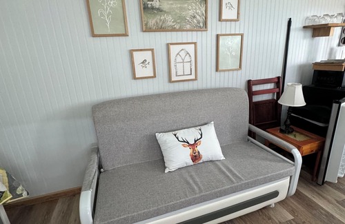 Delhi Apartment | Secluded studio with lake view & fire pit for upstate getaway. Near Cooperstown