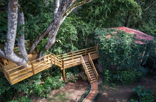 Negroman House | Secluded Treetop Hideaway w/Private Second-Level Porch & Panoramic Resort Views