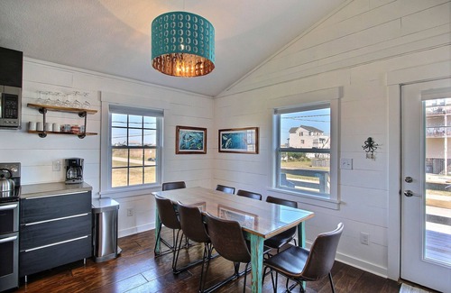 Rodanthe House | Semi Oceanfront Lot, 3rd house back, 2 king beds & bunk bed, Ocean & Sound Views
