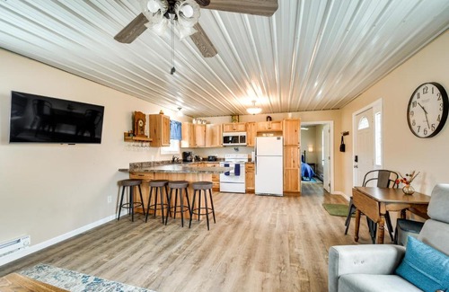 Bixby House | Serene Belgrade Hideaway with Fire Pit and Grill!