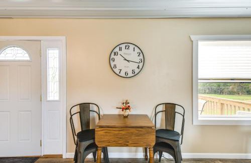 Bixby House | Serene Belgrade Hideaway with Fire Pit and Grill!