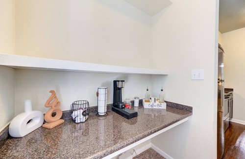 Alden Bridge Apartment | Serene Escape in the Pines near shopping, dining, entertainment, and businesses!