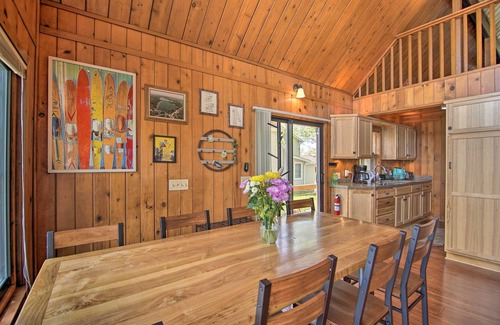 Twin Lakes Cabin | Serene Lakefront Escape: Boat Dock & Grill!