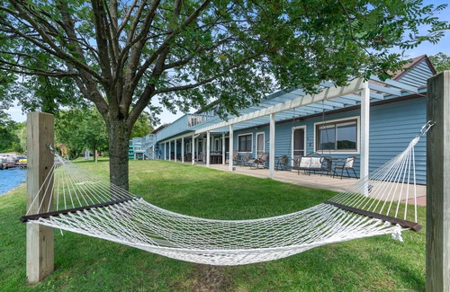 Mayfield Apartment | Serene Lakefront Getaway at Fife Lake Lodge