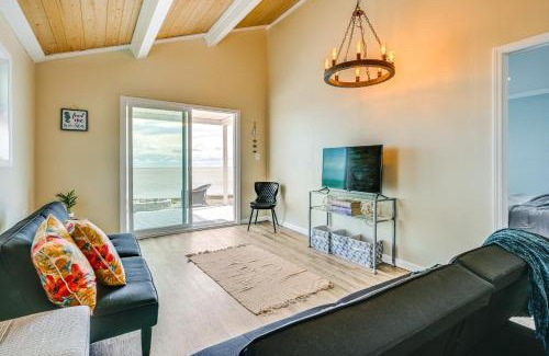 Standish Township House | Serene Lakefront Standish Home with Fire Pit and Grill