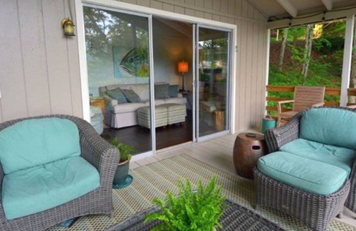 Santeetlah Cottage | Serene Lakeside cottage with views, kayaks, canoe and paddleboards