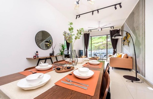 Brinchang Apartment | Serene Mossy Family Cottage(2-7pax) 10 Min to BOH