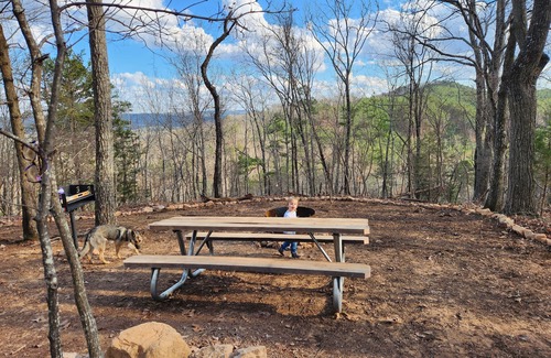Fort Mc Clellan RV Rental | Serene primitive tent campsite in rural Anniston, AL