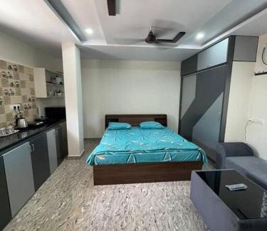 Visakhapatnam Apartment | Servostay New Penthouse & Kitchen Near Beach with Parking