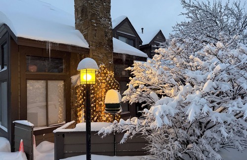 White House | Seven Springs ski in, ski out two bedroom and loft for year round fun.