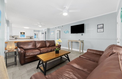 Cherry Grove Beach House | Short walk to Beach- 2 Bedroom/1 Bath Duplex1 (downstairs)w/pool access