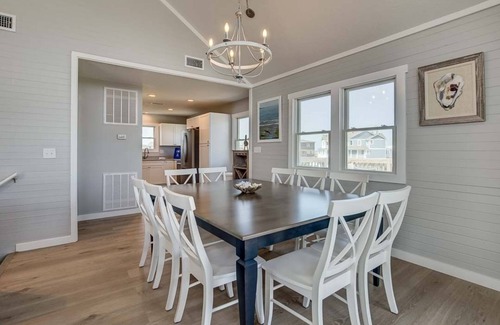 Tuckahoe House | Singing Sandpipers | 325 ft to the beach | Private Pool, Dog Friendly, Community Pool