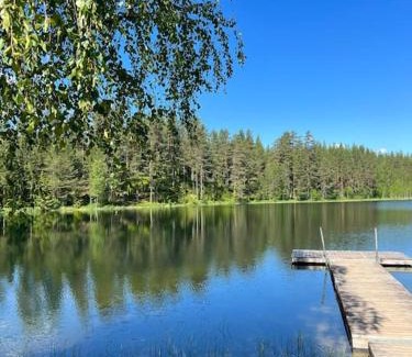 Torsby Villa | Skogsslottet-Badstue og Spabad!