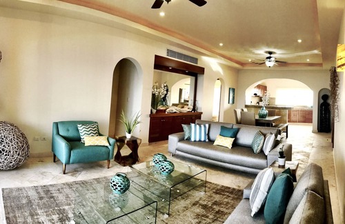 Salina Grande Condo | Sleek, Modern Oceanfront Luxury Condo, Caribbean Views!