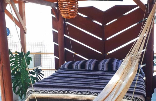Lomas de Mazatlan Apartment | Sleeps 4-5 people. 3 single beds and 1 double bed Kitchenette & Bathroom