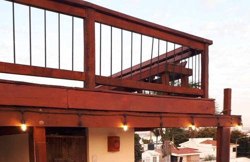 Lomas de Mazatlan Apartment | Sleeps 4-5 people. 3 single beds and 1 double bed Kitchenette & Bathroom