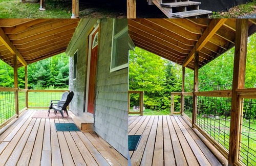 Bingham Cottage | Snug Rustic Cottage minutes from Beautiful Wyman Lake in Moscow, ME