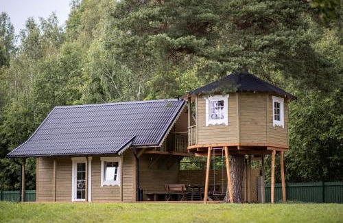 Anyksciai House | Sodyba Namelis medyje Anykščiuose