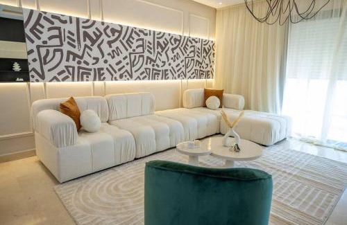 Hay Riad Apartment | Sophisticated 3BR with Ample Space & Top Amenities
