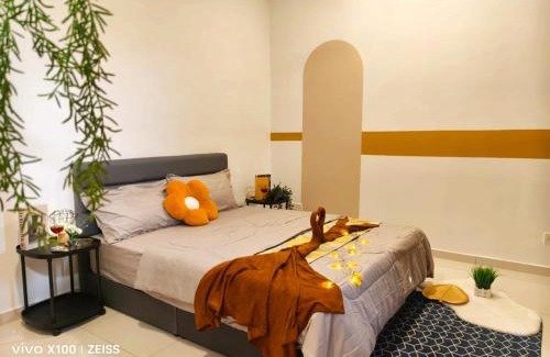 Sungai Buloh Apartment | sp13a Netflix 6pax 2park kelab Rahman putra Sungai buloh