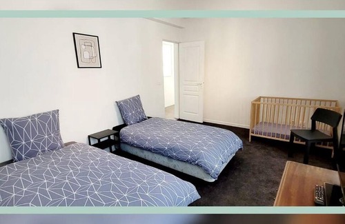 Neris-les-Bains Apartment | Spacieux T3 au pied des Thermes