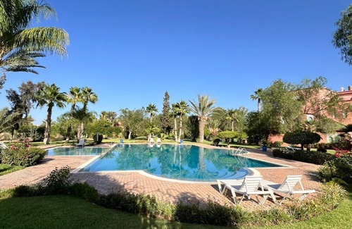 Palmeraie Villa | Spacious 3-bedroom villa with WiFi, fitness room in beautiful Marrakech
