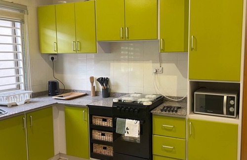 Ogbodjo Apartment | Spacious 3-bedroom apartment with WiFi, AC in welcoming Greater Accra Region
