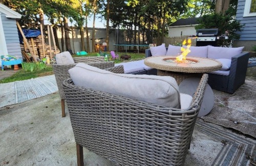 Augusta House | Spacious 4-bedroom house in heart of Augusta with AC and wood stove!