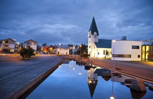 Hafnarfjordur Apartment | Spacious 4-BR Apt with Harbor Views & Balcony– Sleeps 10 Comfortably