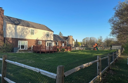 Granger House | Spacious 5-bedroom house in charming Granger with Hot Tub near Notre Dame