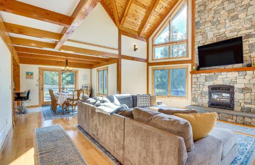 Granville Summit House | Spacious and Secluded Forksville Home Fire Pit